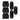 Paw Proof Retractable Dog Gate - Spacers Kit - Black - Hakuna Pets