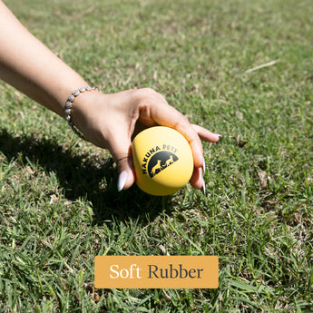 High Bounce Pet Ball - Yellow - Hakuna Pets