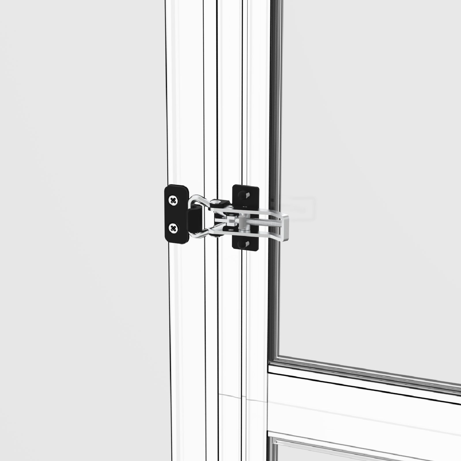 Glass Patio Pet Door - Secure Toggle Lock