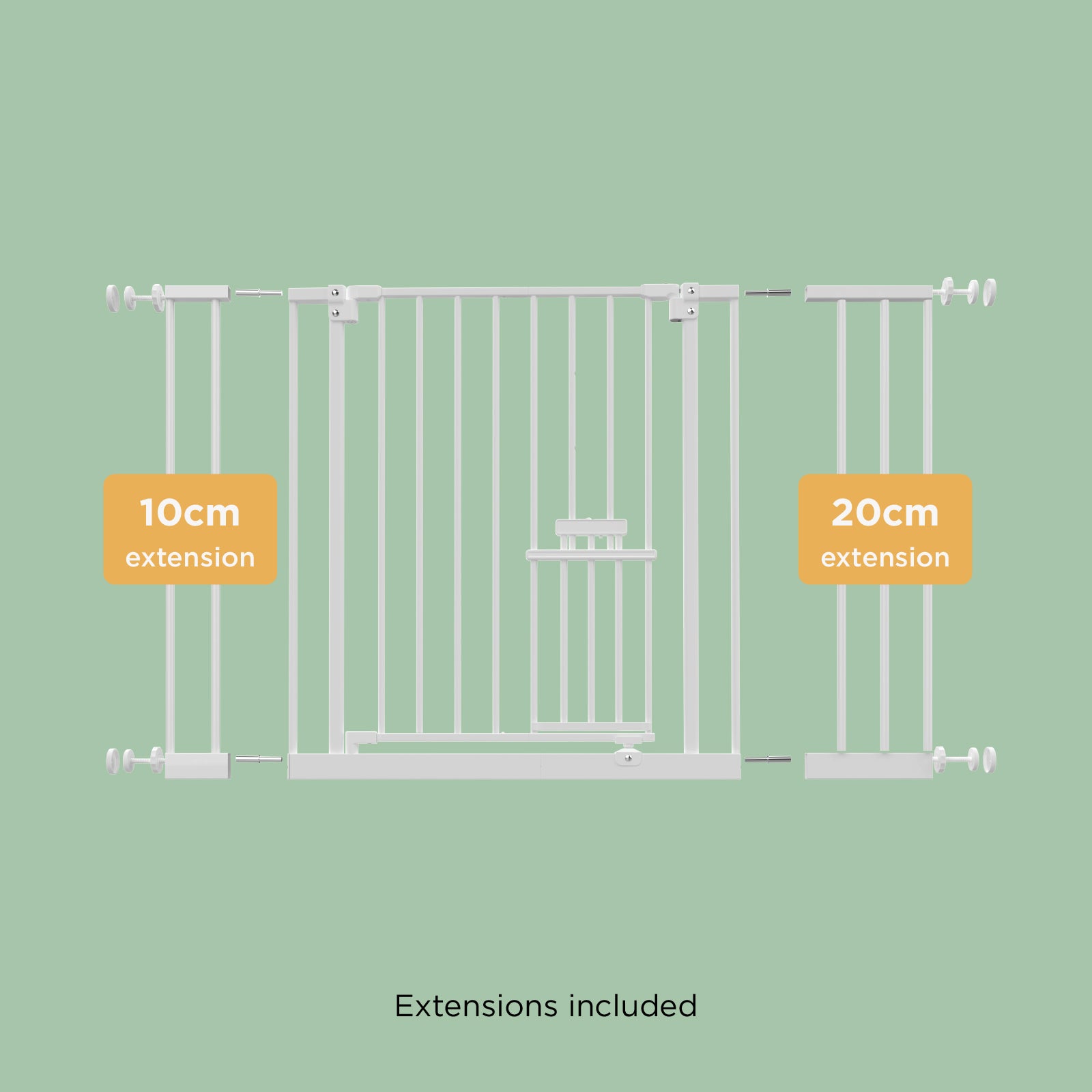 Extra Wide Easy Fit Pet Gate - Hakuna Pets