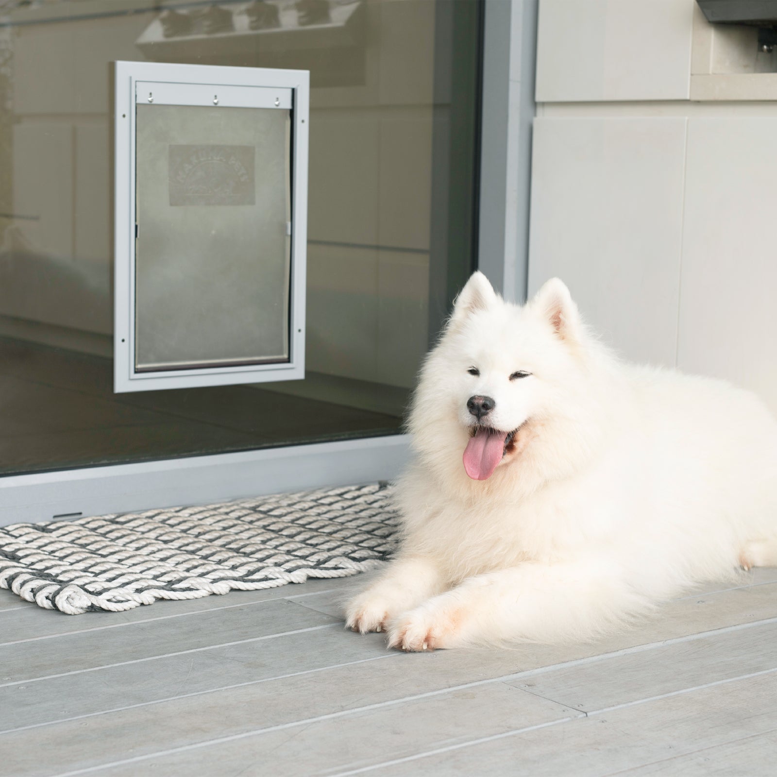 Deluxe Aluminium Pet Door