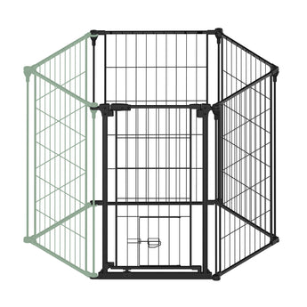 Metal Playpen & Barrier | Extra Tall - 2x Extension Panels - Default Title - Hakuna Pets