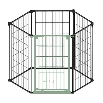 Metal Playpen & Barrier | Extra Tall - Gate Panel - Default Title - Hakuna Pets