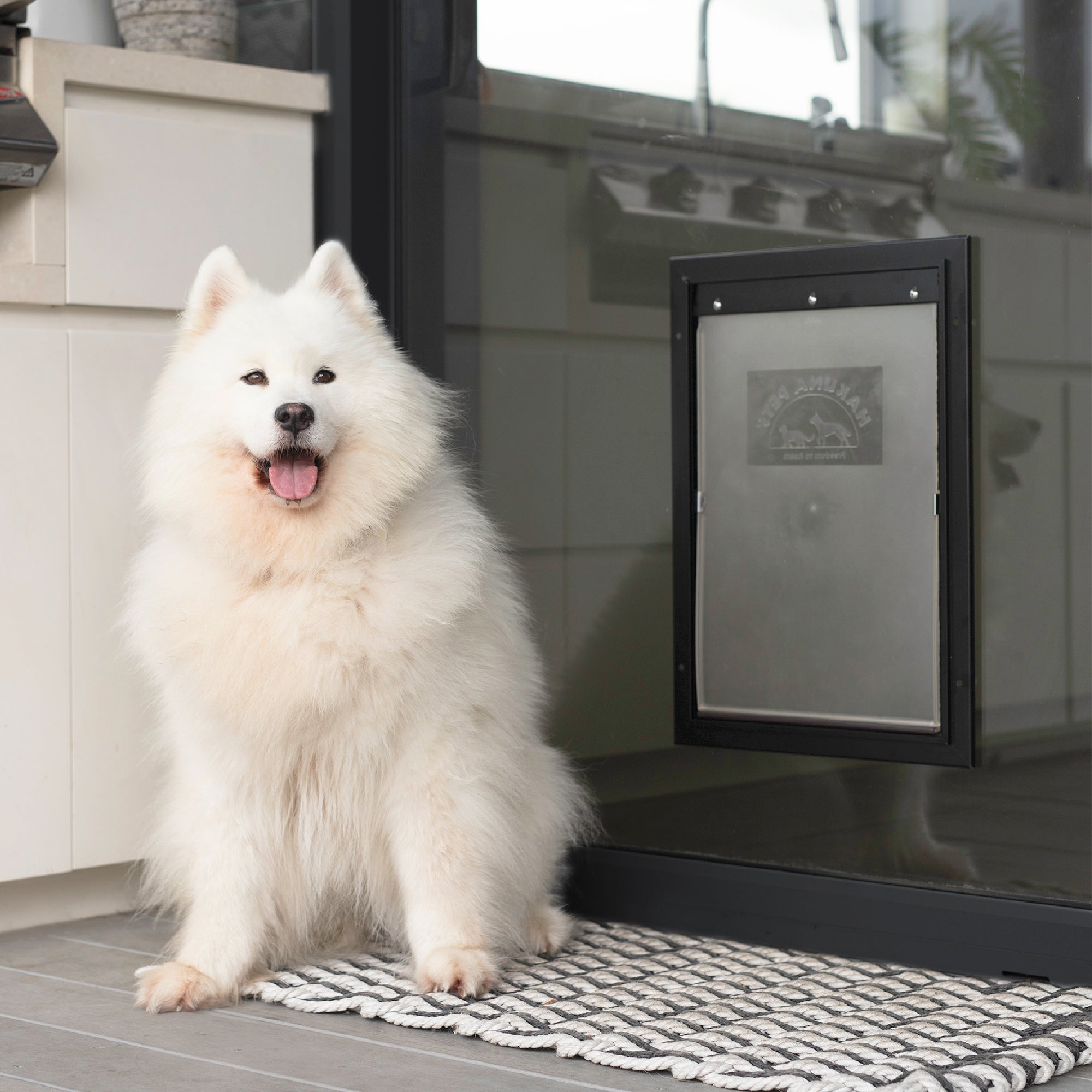 Deluxe Aluminium Pet Door