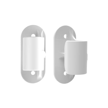 Paw Proof Retractable Dog Gate - Catch Mount Kit - White - Hakuna Pets